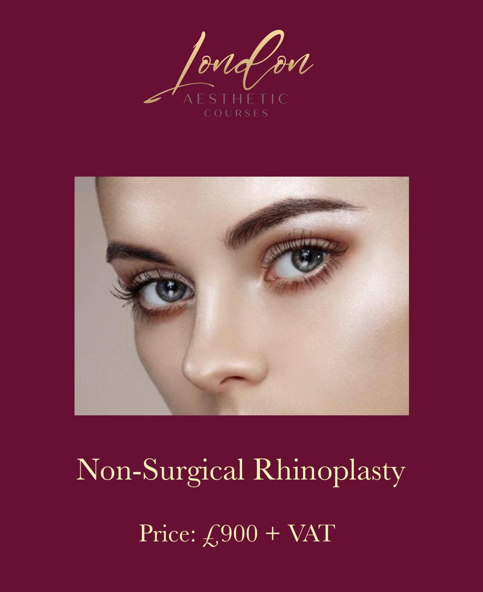 Non-surgical rhinoplasty